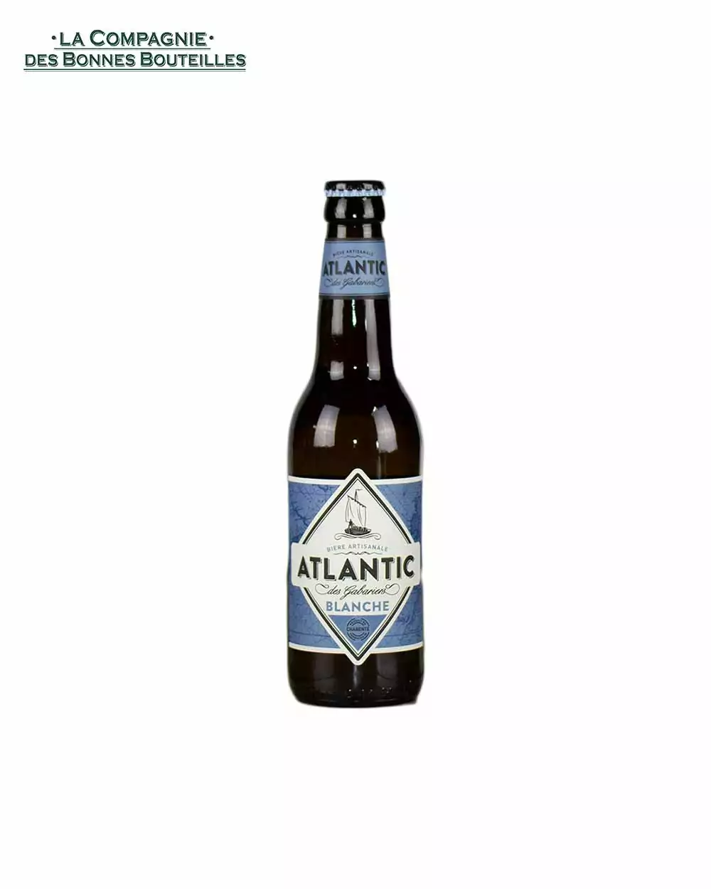 Bière Atlantic des Gabariers Blanche 5° 33cl