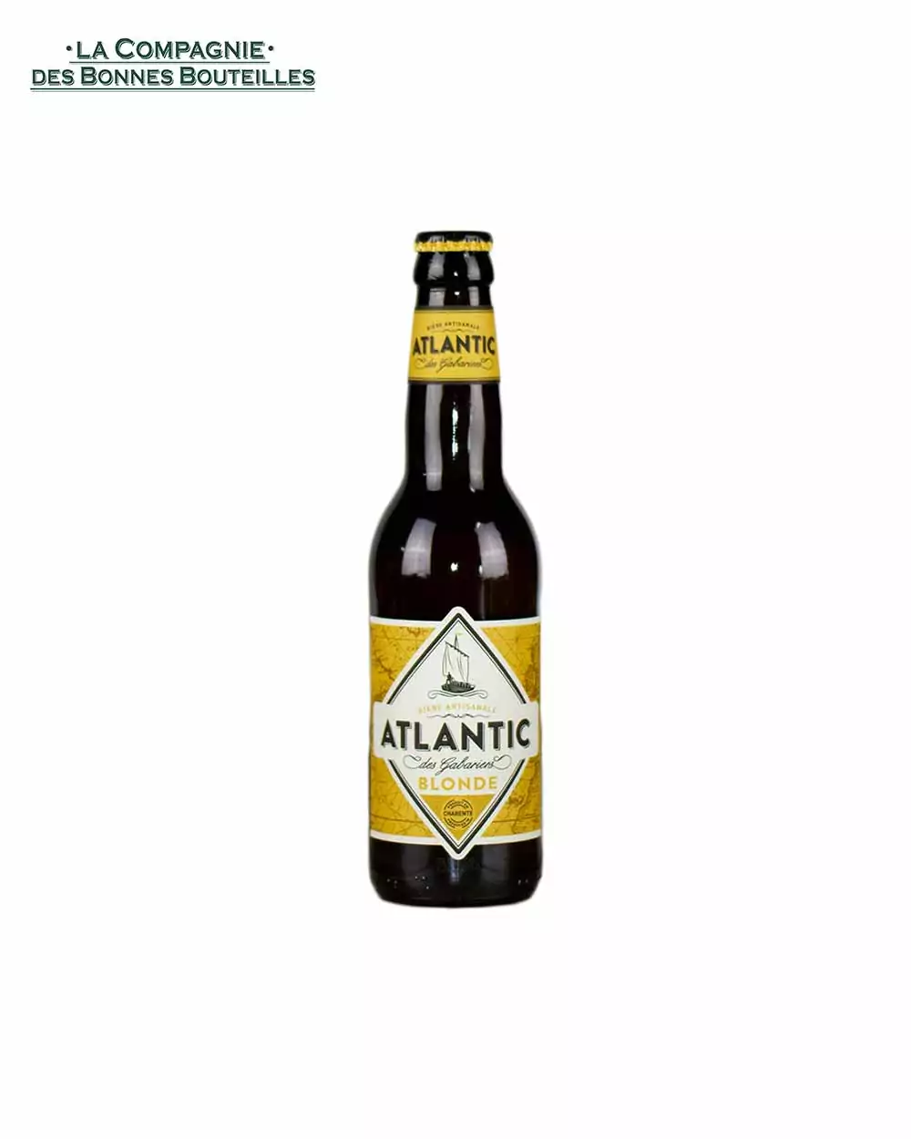 Bière Atlantic des Gabariers Blonde 33cl
