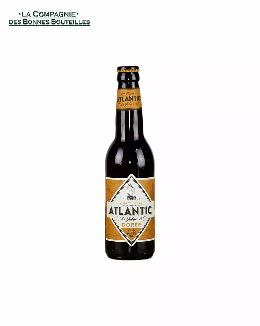 Bière Atlantic des Gabariers Dorée 33cl