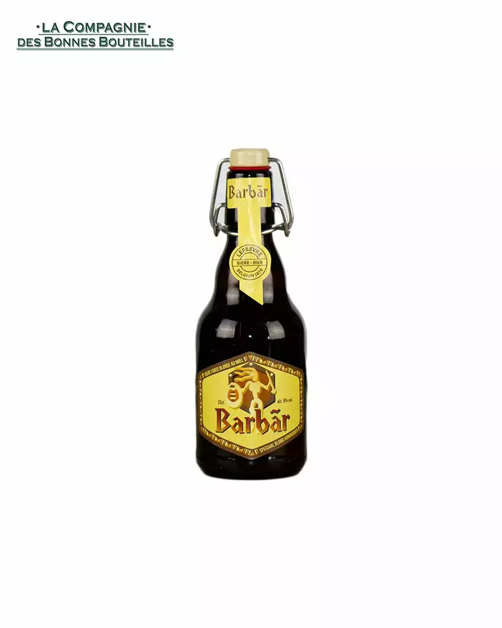 Bière Barbar blonde VC 33cl