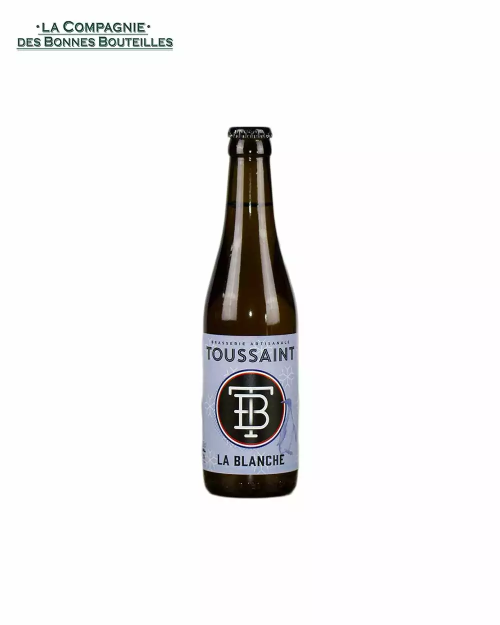 Bière Brasserie Toussaint - La Blanche 33cl
