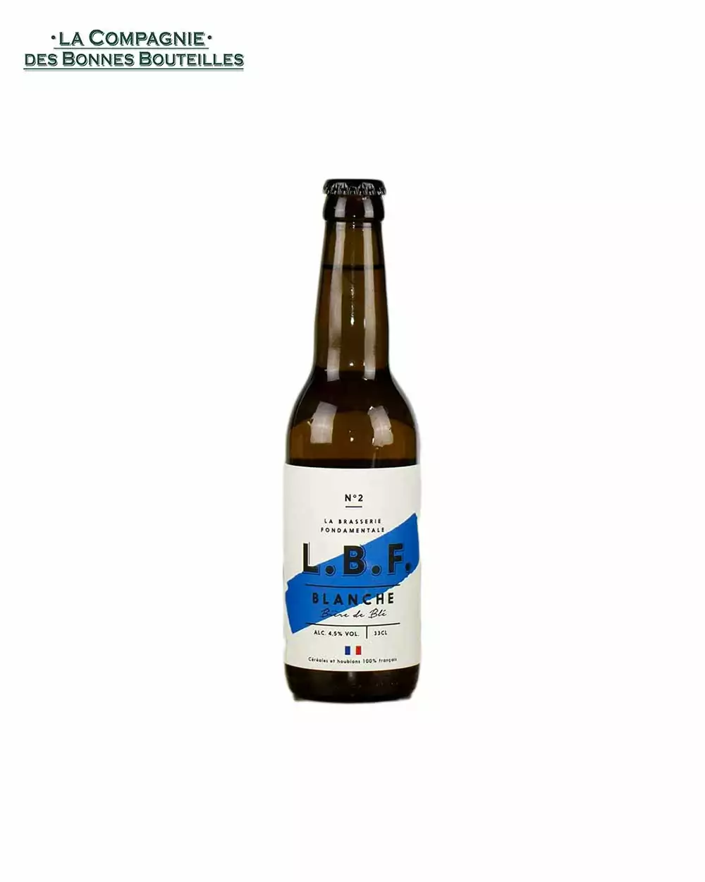 Bière La Brasserie Fondamentale - blanche VP 33cl