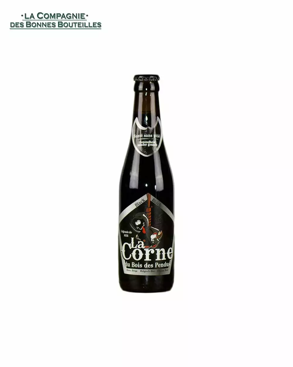 Bière La Corne Black VC 33cl