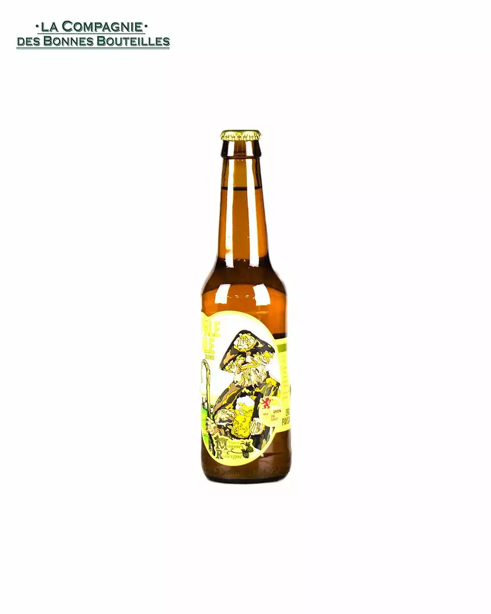 Bière Mousses du rouergue Bulle des champs blonde VP 33cl