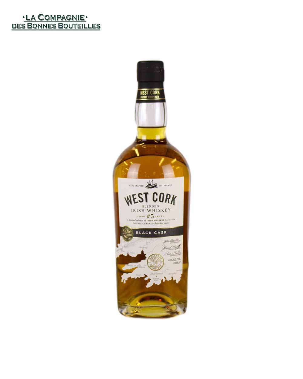 Blended Whisky West Cork Black Cask 70 cl