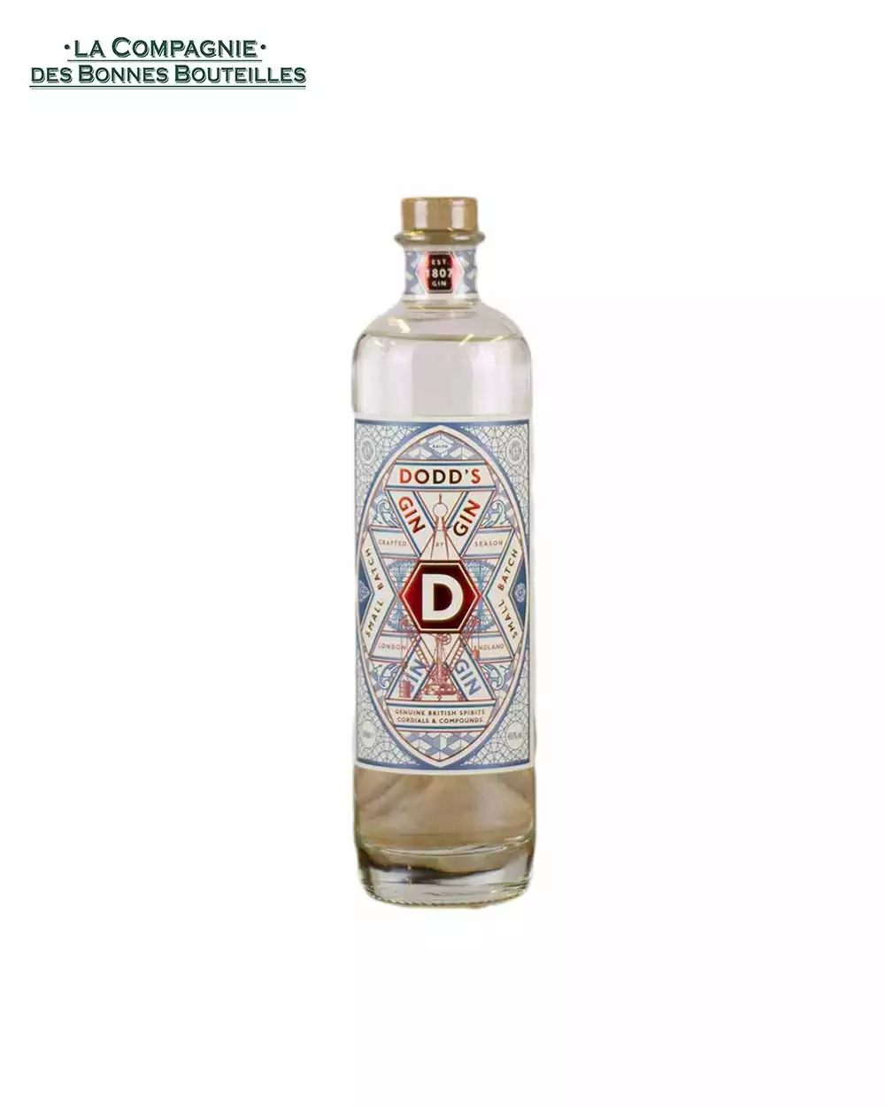 Distilled Gin Dodd'S 70 cl
