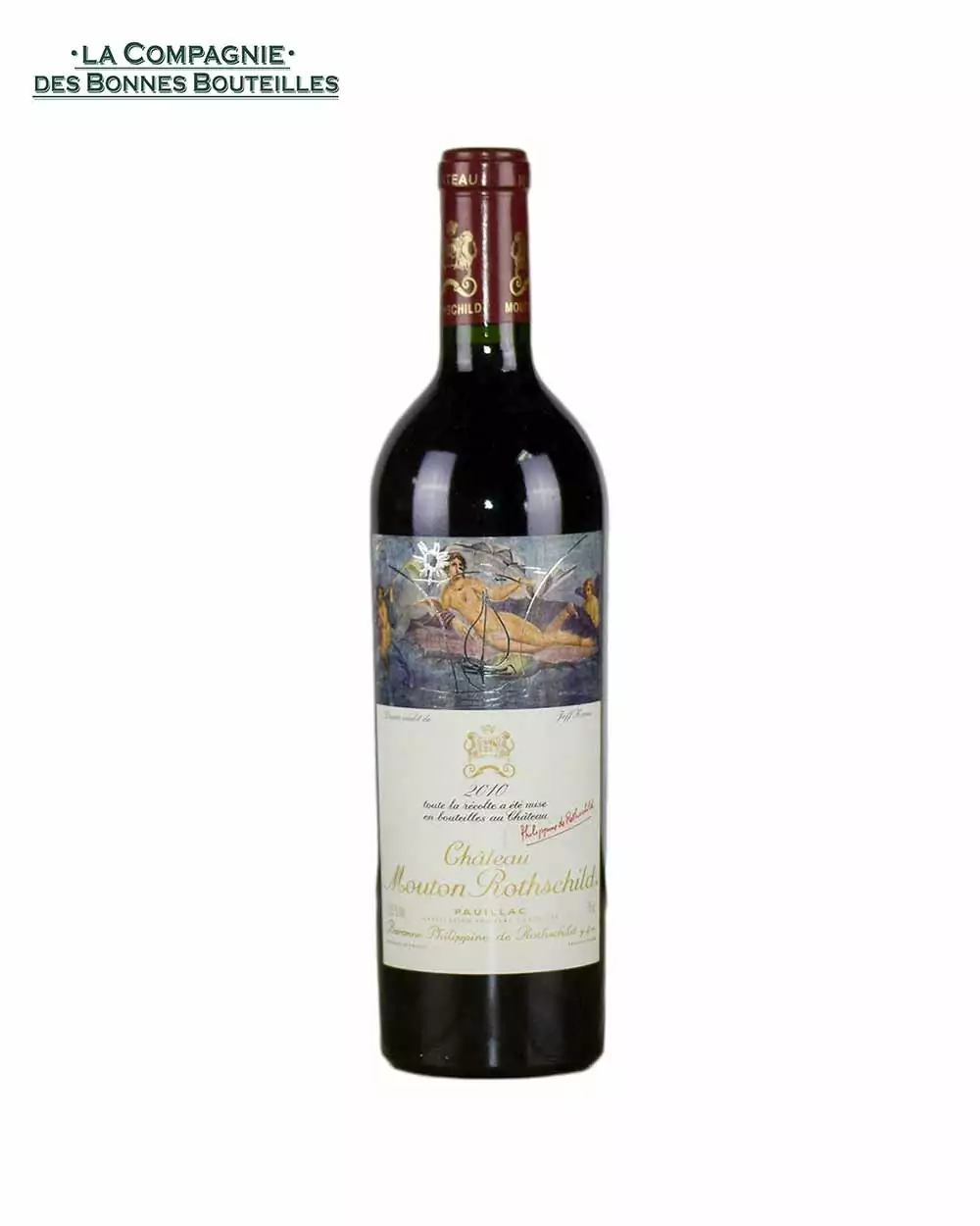 Vin Rouge Chateau Mouton Rothschild 2010 1er grand cru classé Pauillac 75 cl