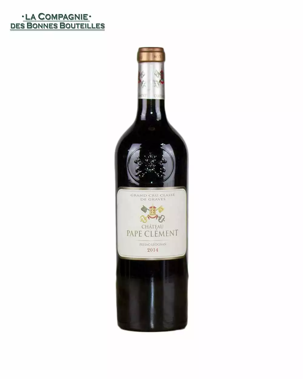 Vin Rouge Pessac Leognan Château Pape Clément Cru Classé 75 cl