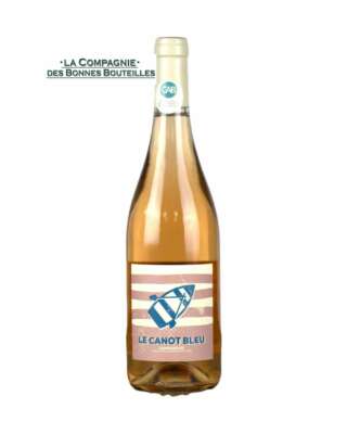 Vin rosé Languedoc le canot bleu 75 cl