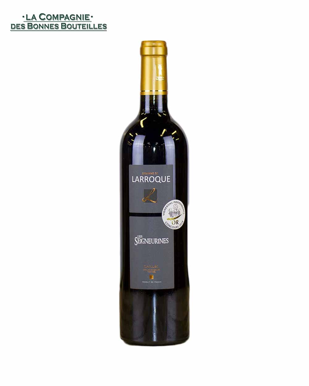 Vin rouge Domaine de Larroque Les Seigneurines 2016 75 cl
