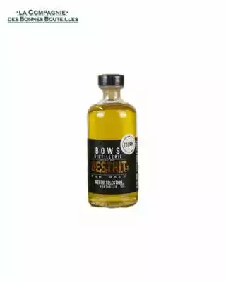 Whisky single malt Bestiut TOURBE Inertie Bows distillerie 50 cl