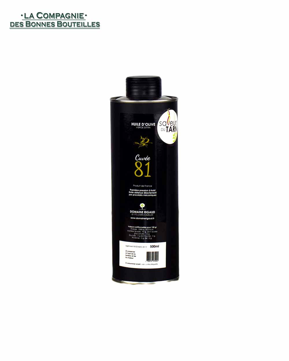 huile d'olive 81 500 ml