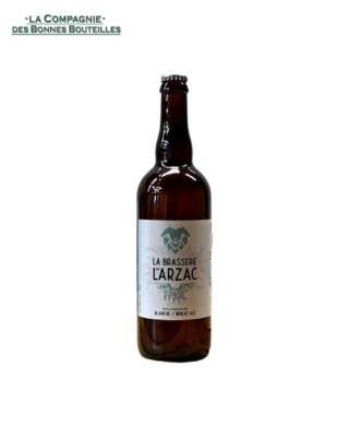 Bière Brasserie du Larzac blanche VP 75cl