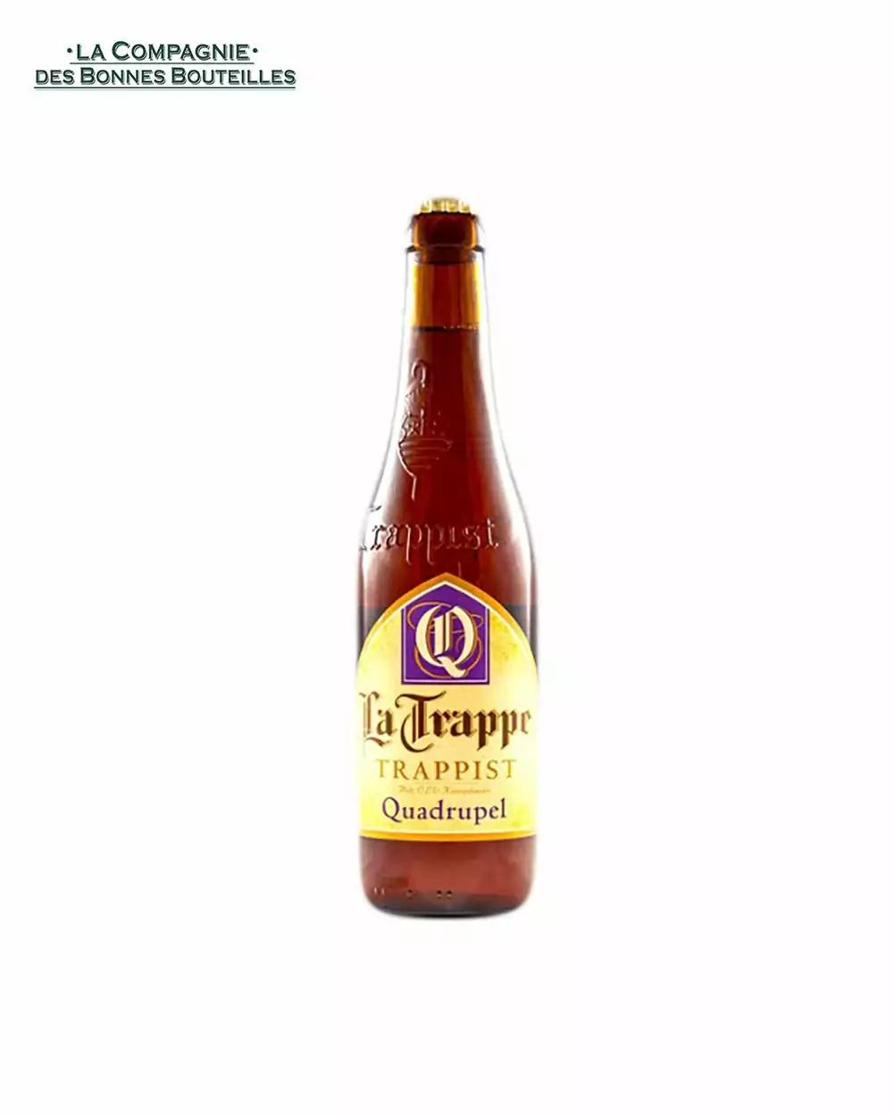 Bière La Trappe quadrupel VC 33cl