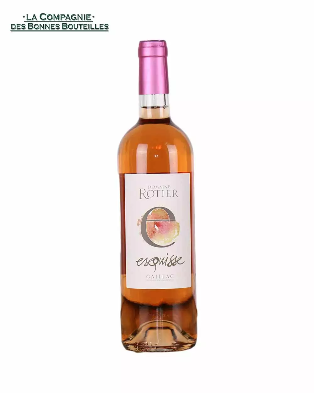 Vin rosé Gaillac Domaine Rotier Esquisse rosé 75 cl