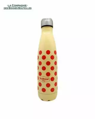 Thermos doubles paroies vintage beige vin bouquet 500ml