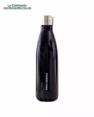 yoko design Bouteilles isotherme noir brillant 500 ml