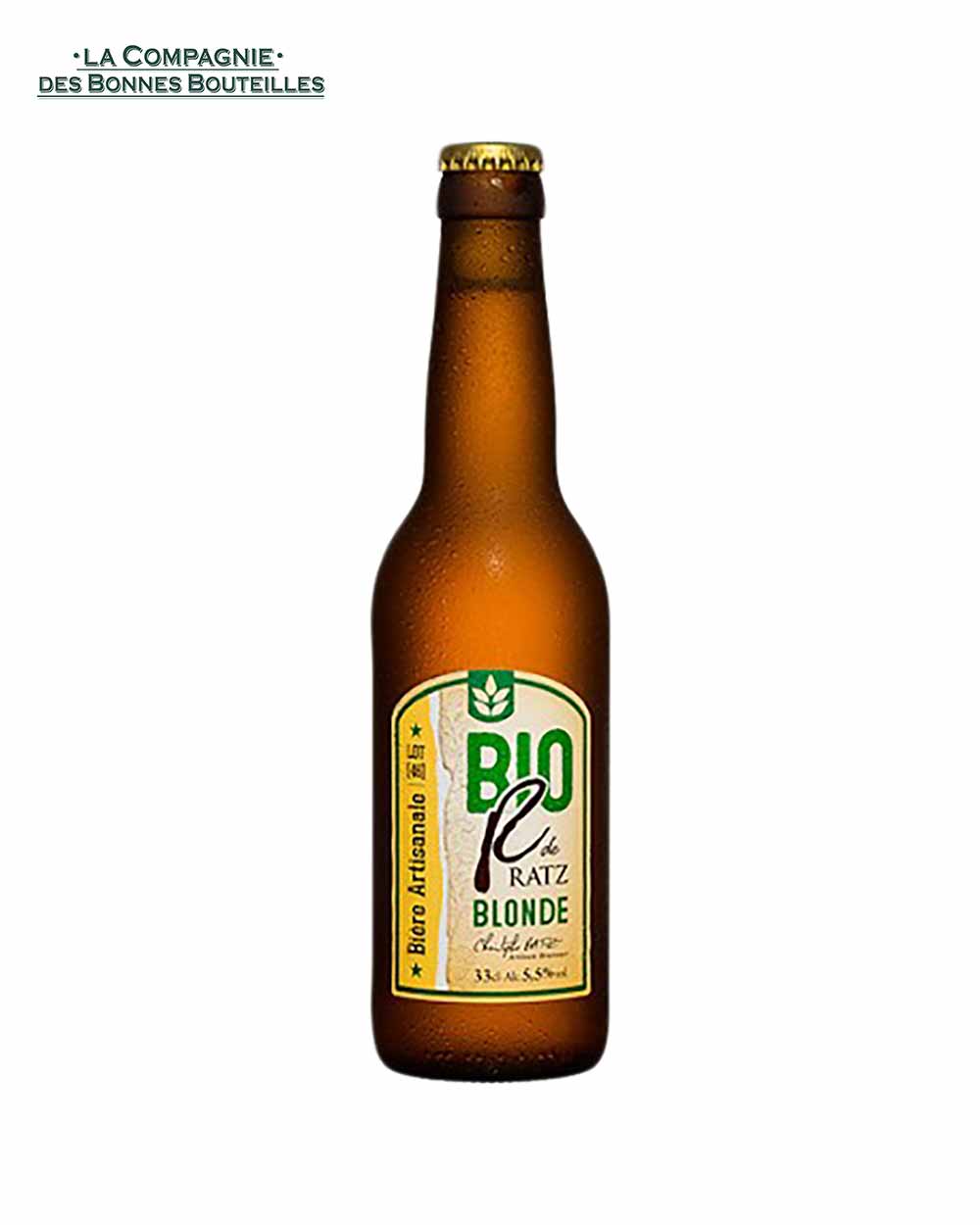 Bière Brasserie Ratz R de Ratz BIO blonde VP 33cl