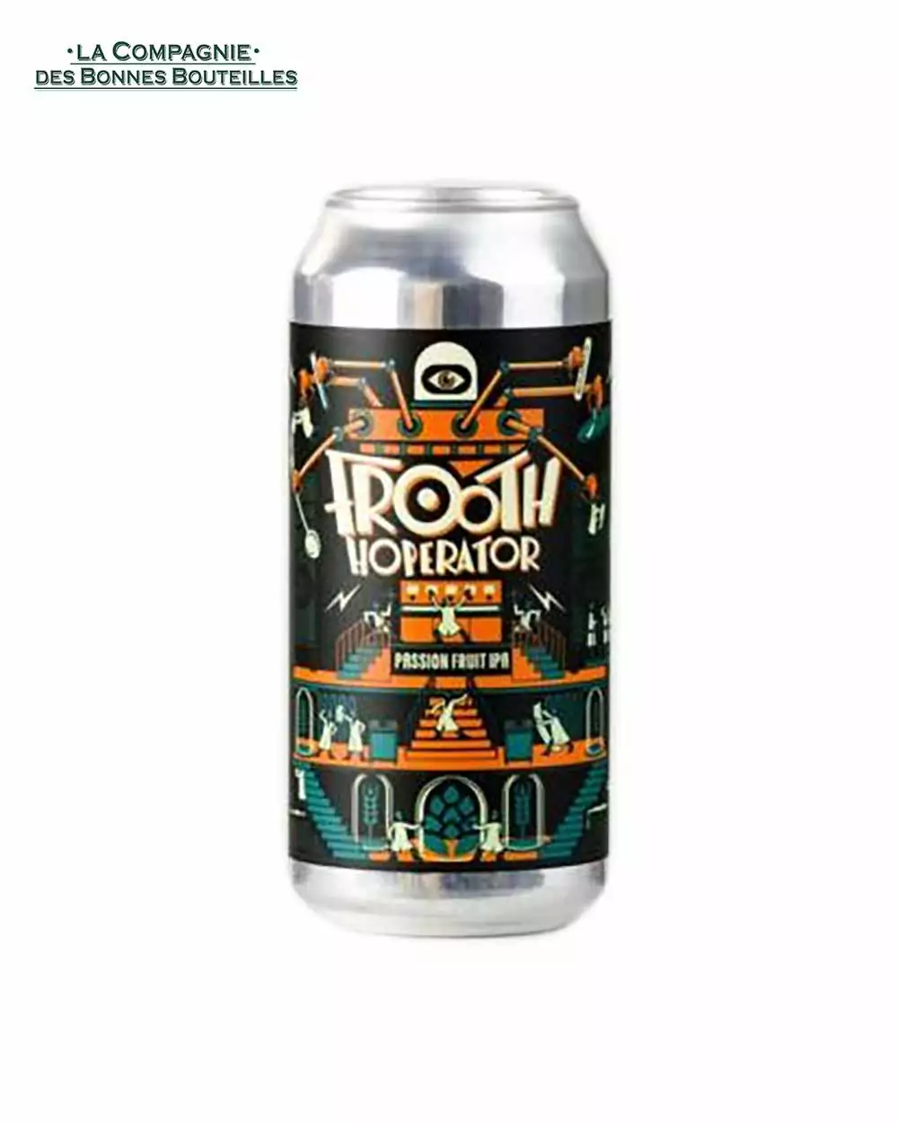 Bière Mad Scientist frooth hoperator - fruit IPA boite 44 cl
