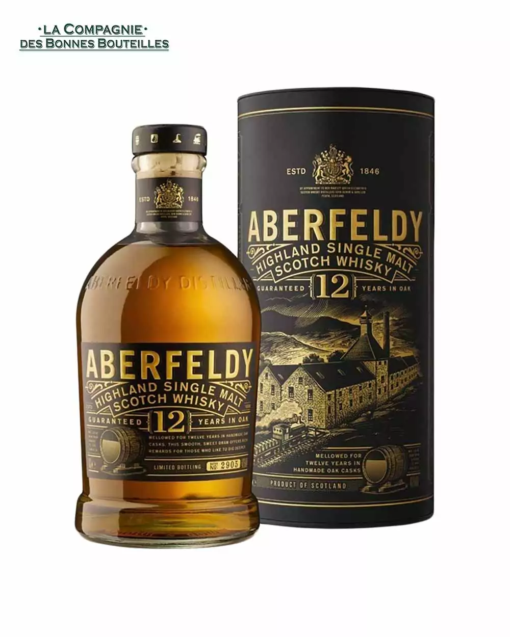 Whisky Aberfeldy  Single malt 12 ans 70 cl