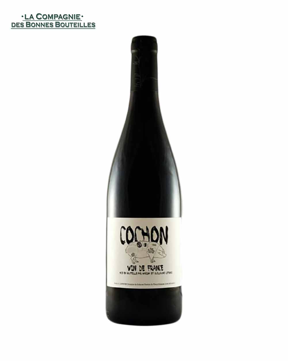 Vin Rouge- Domaine de Sulauze- Cochon- Vin de France - NM- 75 cl