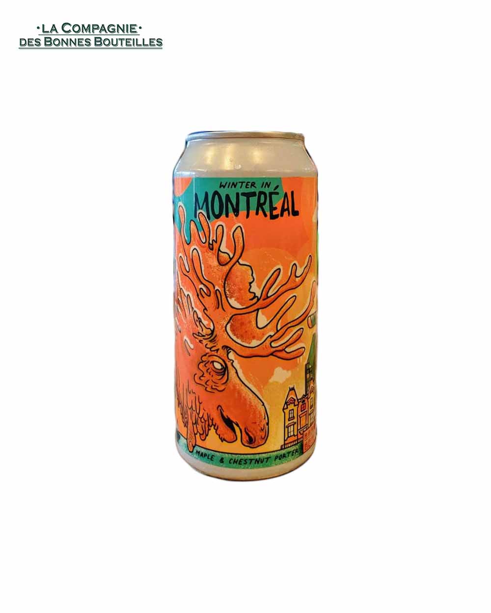 Bière IceBreaker WINTER IN MONTREAL - Porter sirop d'érable Série limitée 44 cl
