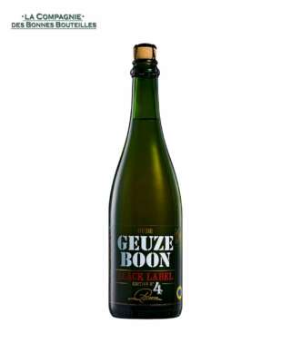 Bière Boon Oude Geuze - Black Label N°4 - 75 cl