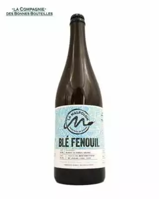 Bière Malpolon Blé fenouil VP 75cl
