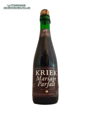 Bière Boon Kriek  - mariage parfait - 2019 - 37.5 cl
