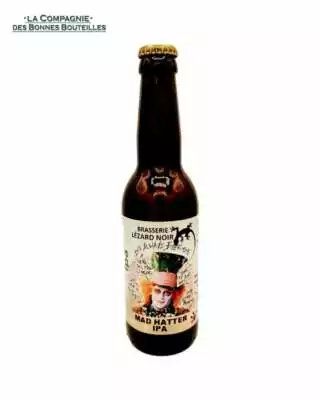 Bière Lézard noir - Mad Hatter IPA - 33cl