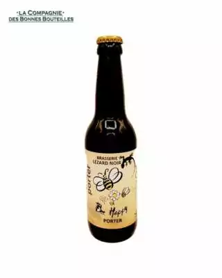 Bière Lézard noir - Bee Happy - Porter - 33cl