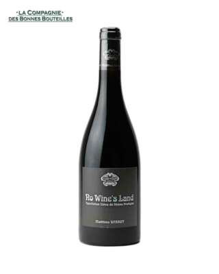 vin rouge - Matthieu BARRET - No Wine's Land - Côtes du Rhône - 2020- 75cl