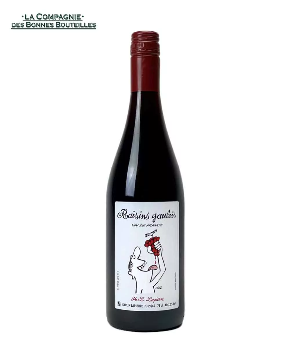 Vin Rouge de France - Marcel Lapierre - Raisins Gaulois  -2020- 75 cl