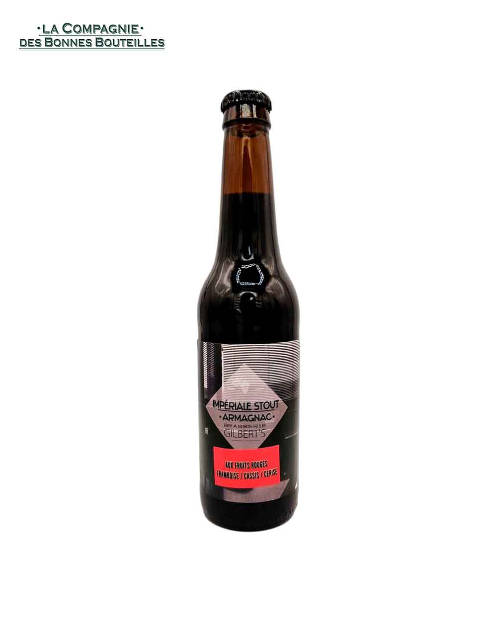Bière Gilbert's - Imperial Stout Armagnac fruits rouges RIS 33cl