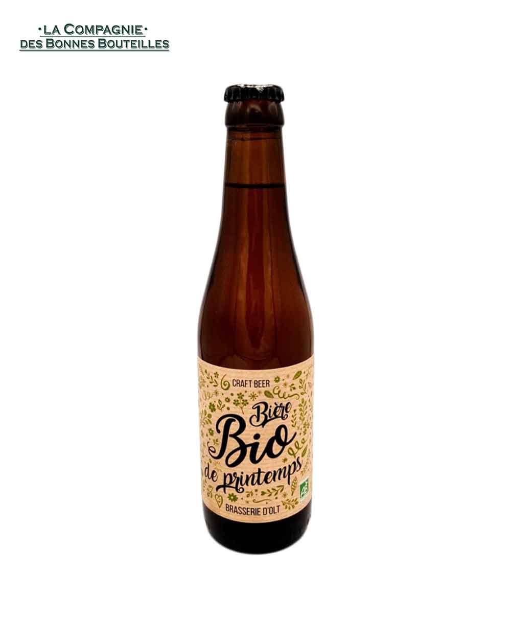 Bière Brasserie d'olt - Bio de Printemps - 33cl