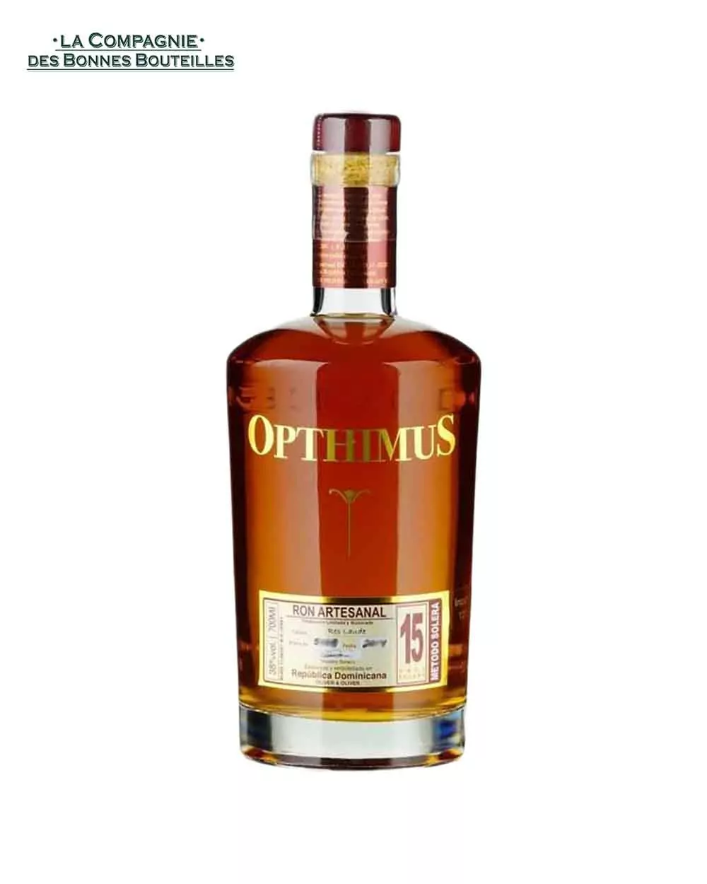 Rhum- Opthimus 15 ans - 70 cl