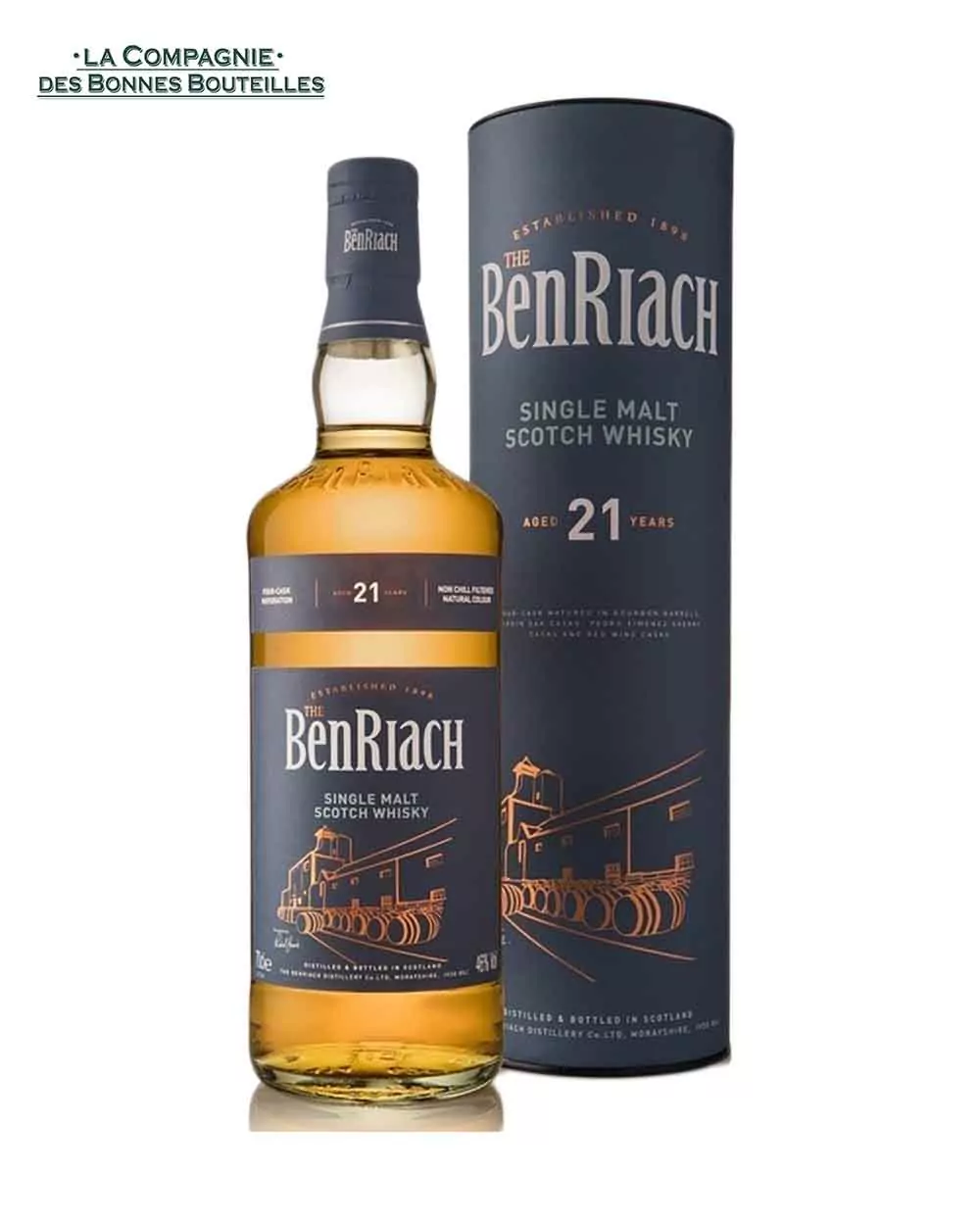 Whisky Benriach Single Malt 21 ans 70 cl