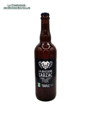 Bière Brasserie du Larzac triple VP 75cl
