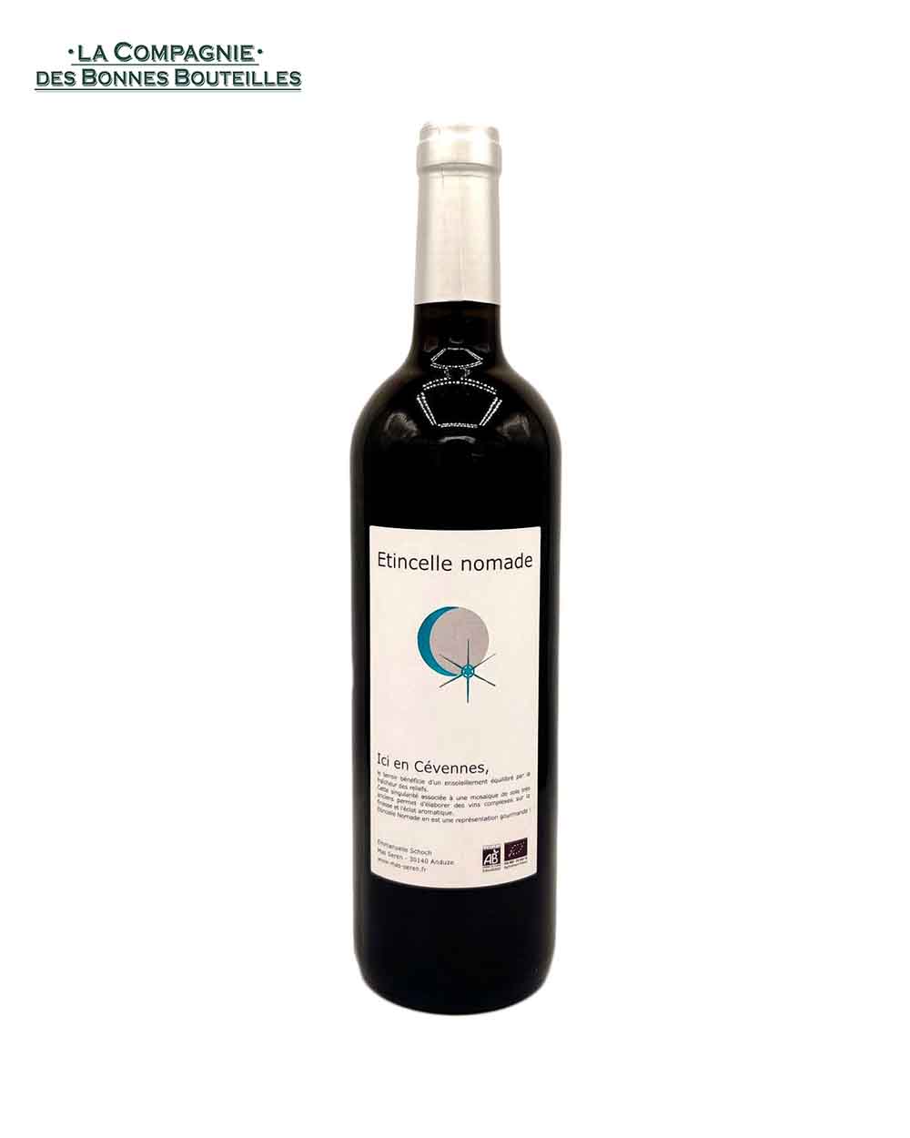 Vin rouge - Mas Seren- IGP Cévennes - Etincelle Nomade 2021