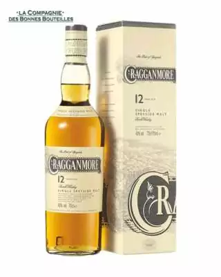 Whisky single malt - Cragganmore - 12 ans - 70 cl