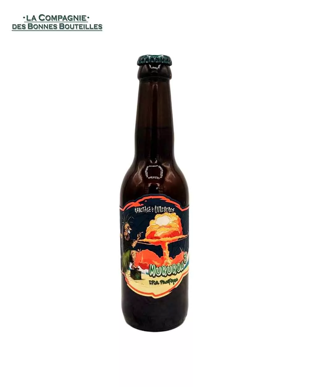 Bière Sabotage collab Ouroboros- IPA Manururoa 3 - VP 33cl