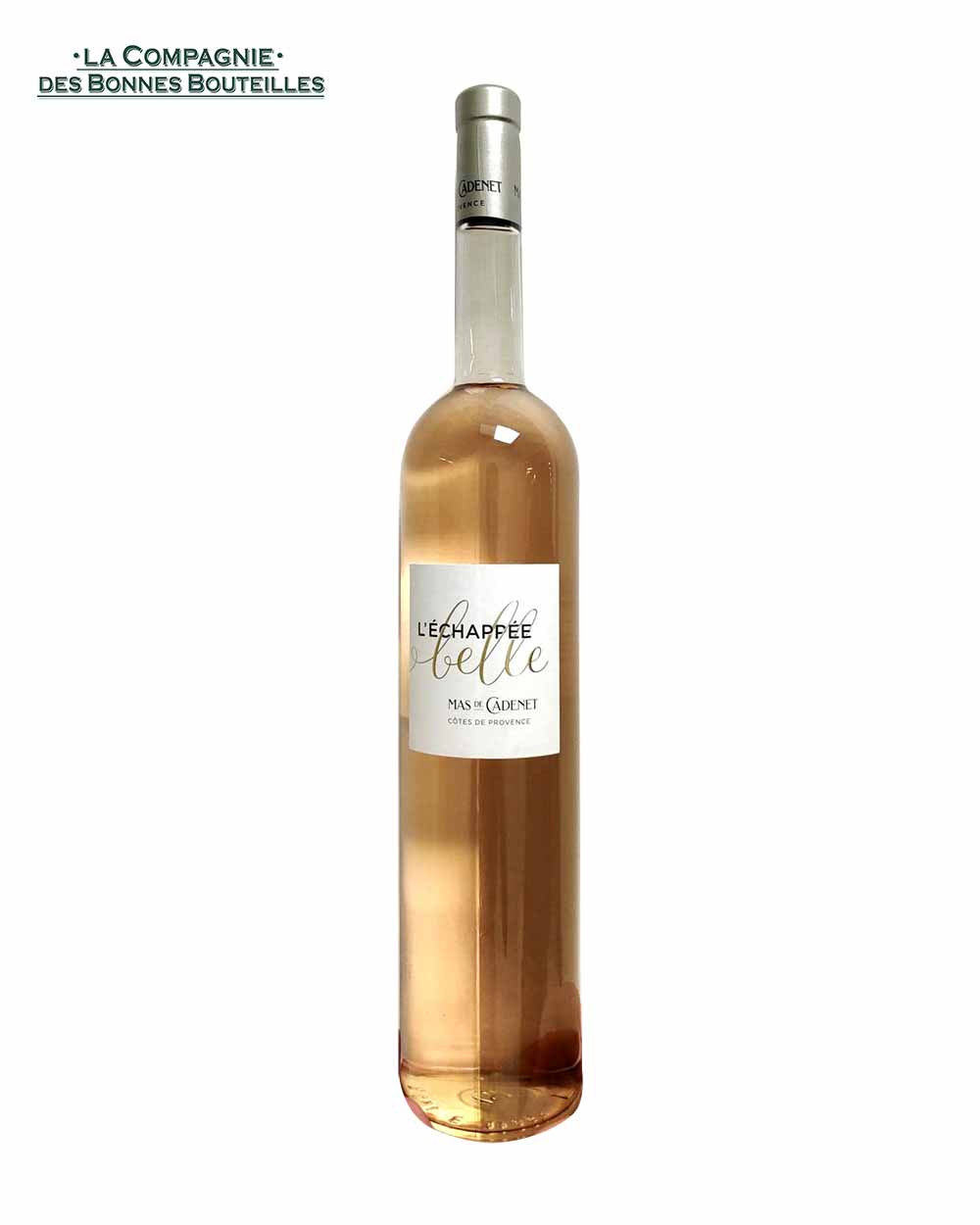 Vin Rosé- Côtes de Provence - Mas de Cadenet - l'échappée belle-2021-150cl