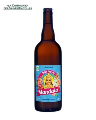 Bière Brasserie d'olt - Mandala bio blonde 75cl