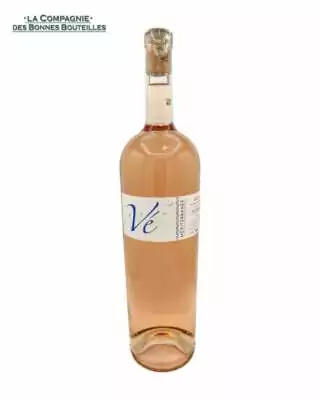 vin rosé-IGP méditerranée- Mas de Valériole MAGNUM - Rosé Vé - 2020 -150cl