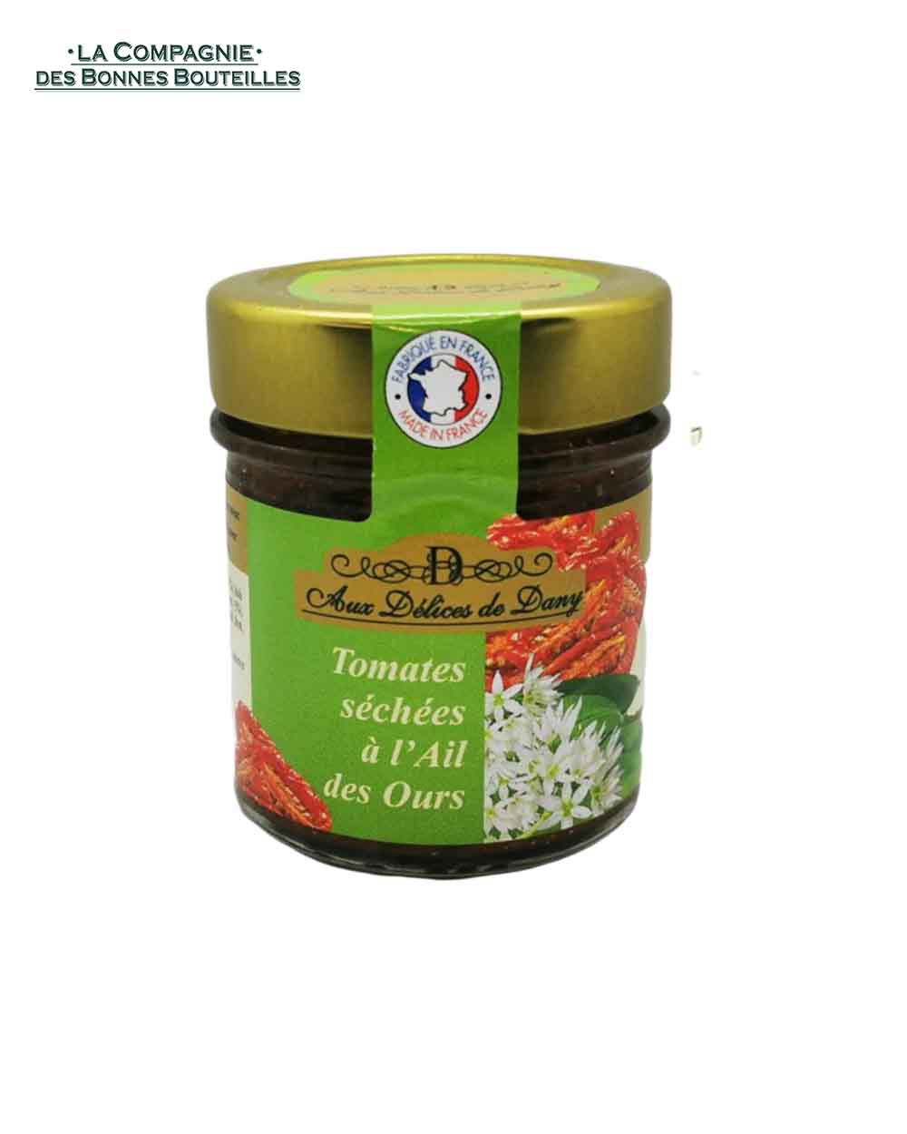 Les Délices de Dany  - Tomates séchées ail des ours - 110 gr