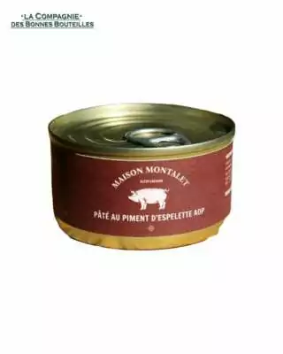Maison Montalet - Pâté de campagne piment d'Espelette - 120 gr