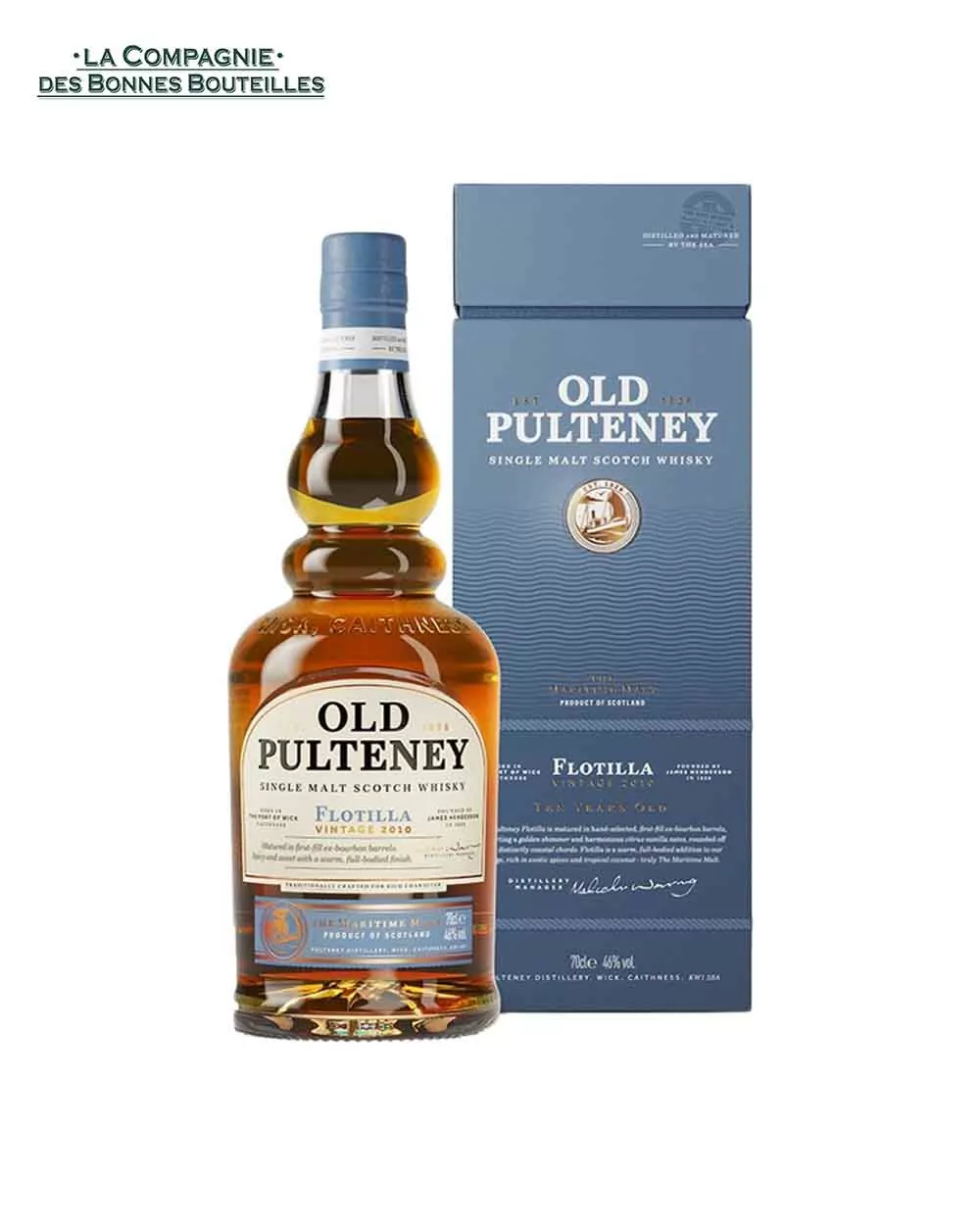 Whisky Old Pulteney 2010 Flotilla Single Malt 70 cl
