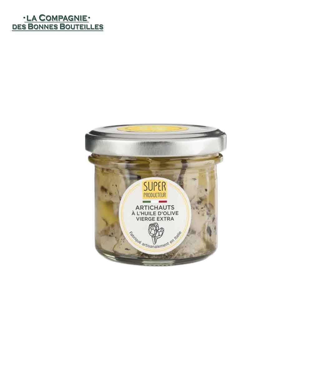Super producteur - artichauts grillés à l'huile d'olive - 100 gr