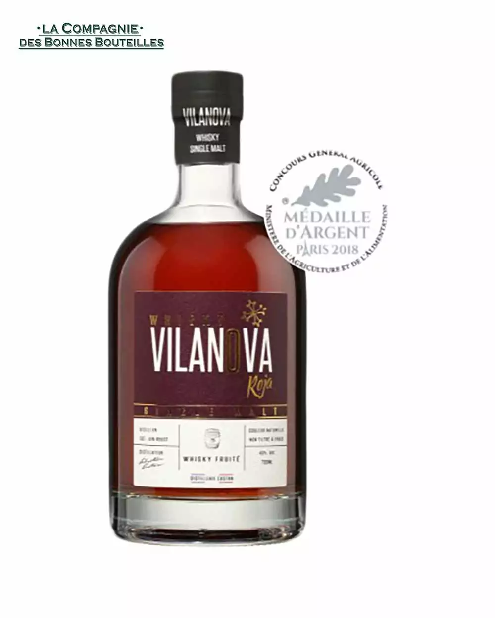 Whisky Vilanova Roja Single Malt  70 cl