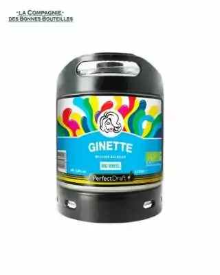 Bière Mini fut Ginette blanche Bio 6L